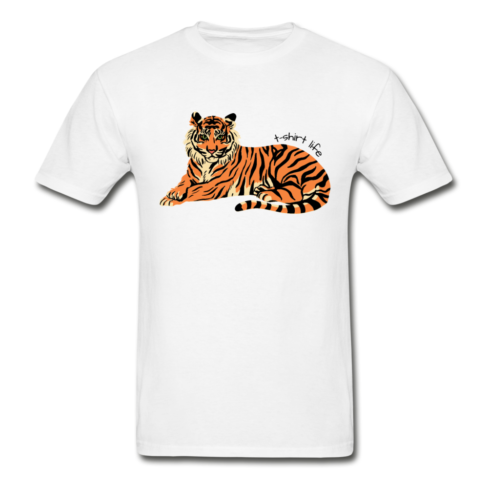Tiger Tee - white
