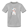 Toddler Premium Puppy T-Shirt - heather gray