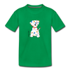 Toddler Premium Puppy T-Shirt - kelly green