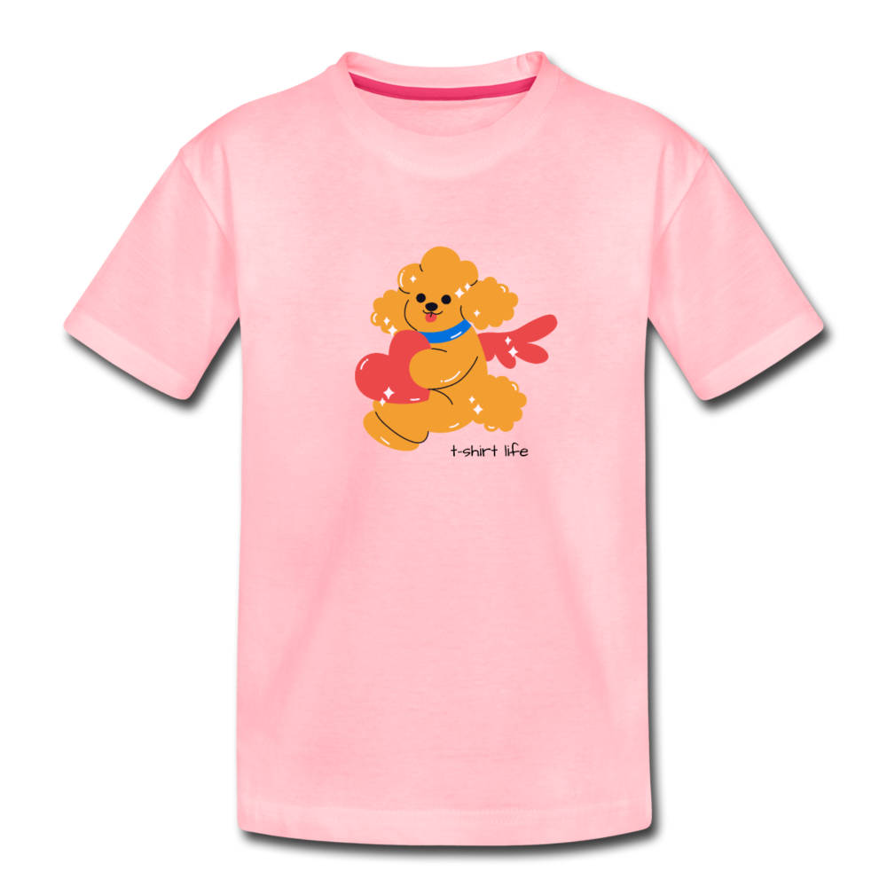 Toddler Premium Bear T-Shirt - pink