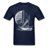 Adult Boat T-shirt - navy