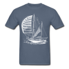 Adult Boat T-shirt - denim