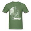 Adult Boat T-shirt - military green