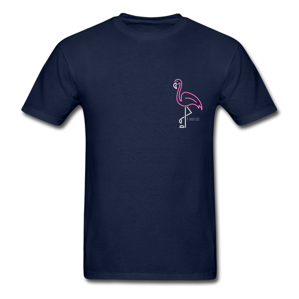 Flamingo Tee - navy