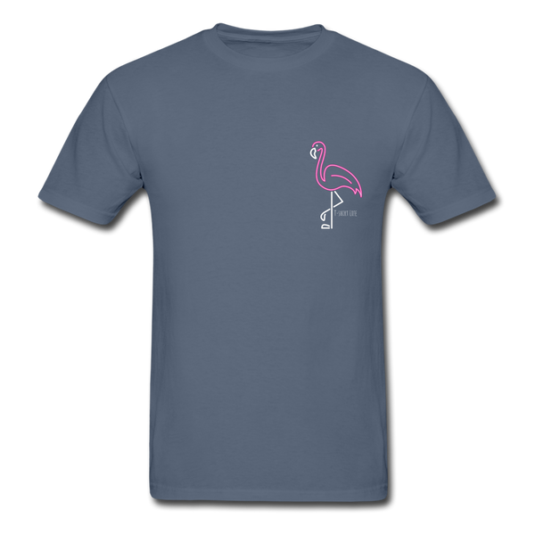 Flamingo Tee - denim