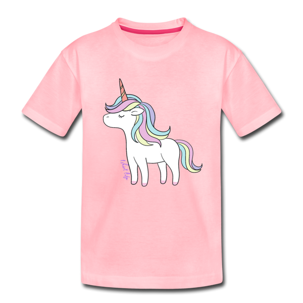 Unicorn Kids Tee - pink