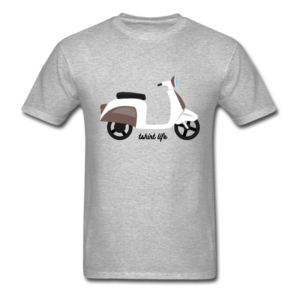 Vespa Tee - heather gray