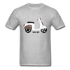 Vespa Tee - heather gray