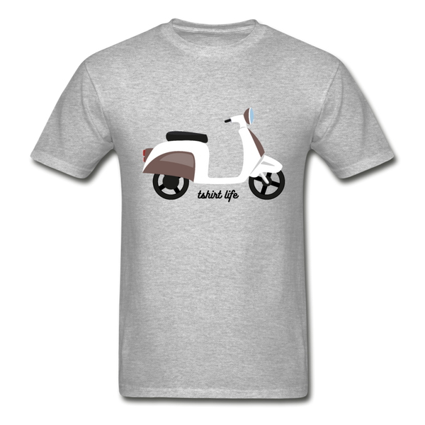 Vespa Tee - heather gray