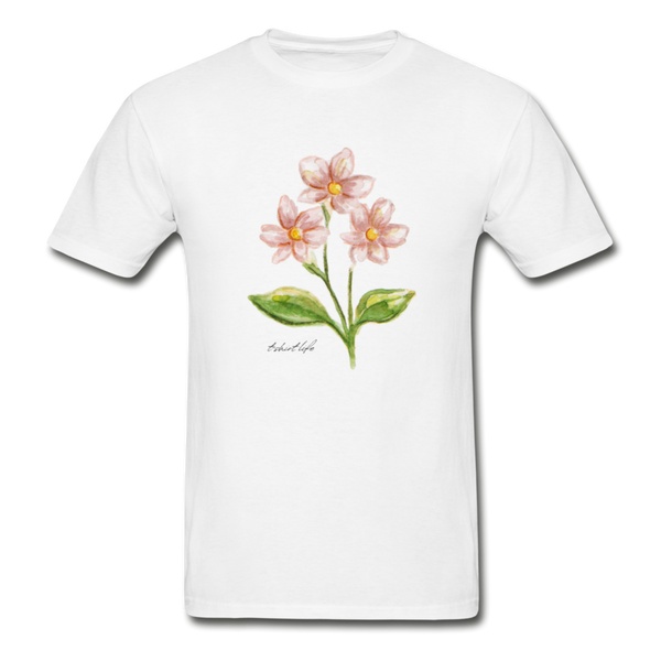 Floral Vintage Tee - white