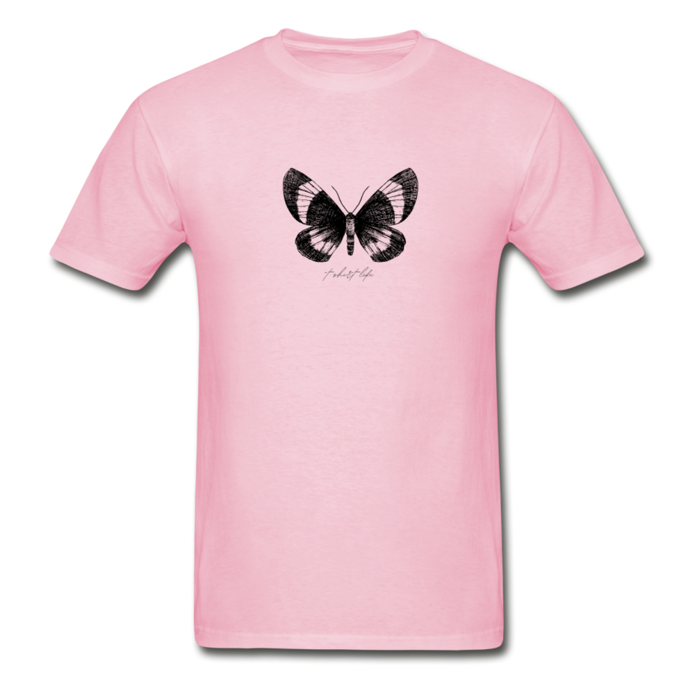 Butterfly Vintage Tee - light pink