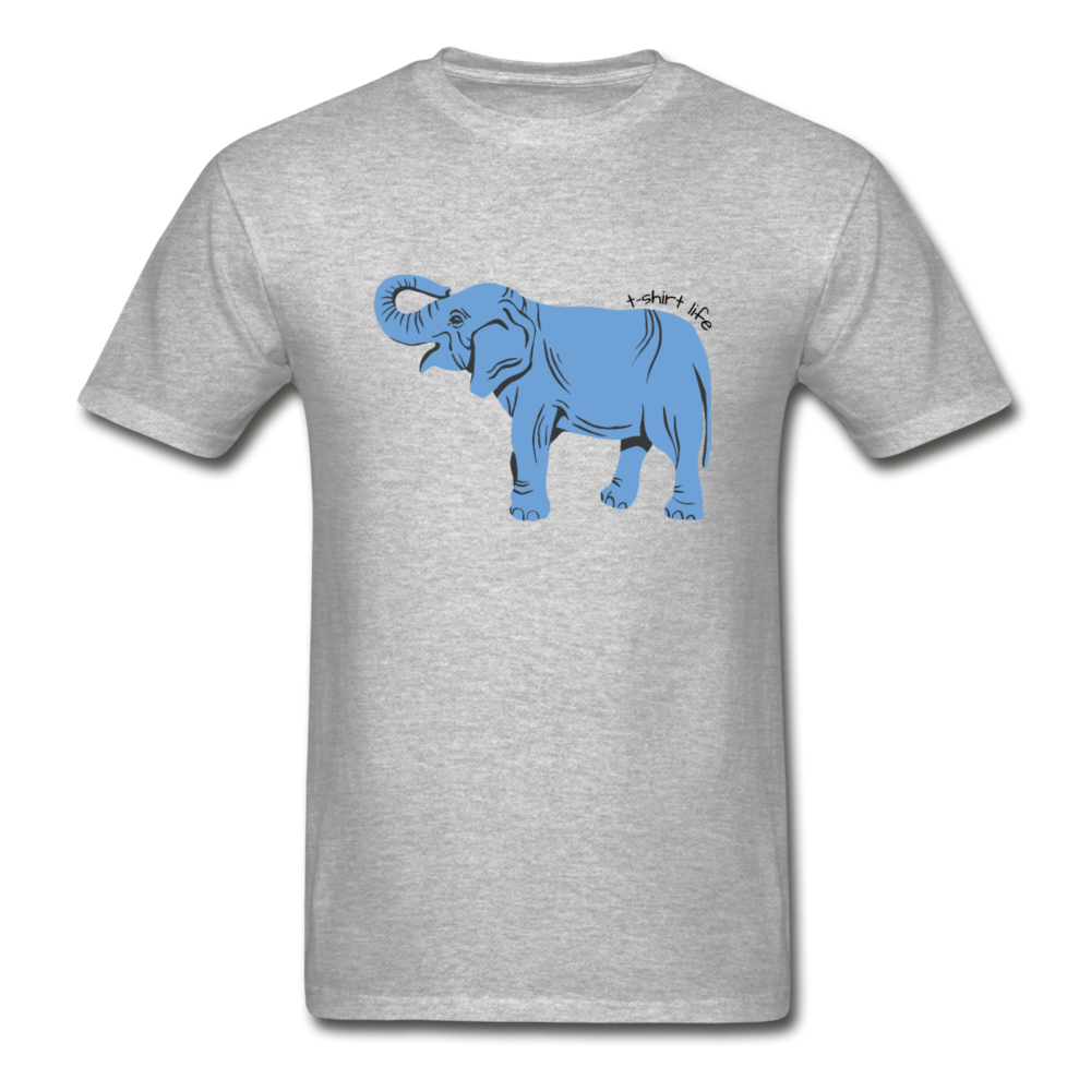 Elephant Tee - heather gray