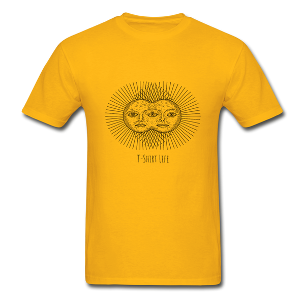 Vintage Sun Tee - gold