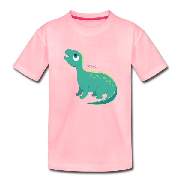 Toddler Dino Tee - pink