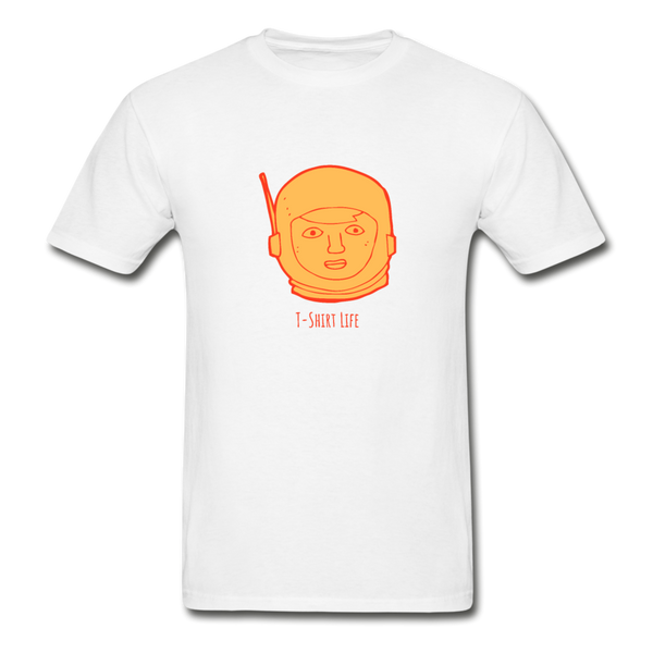 Space Face Tee - white