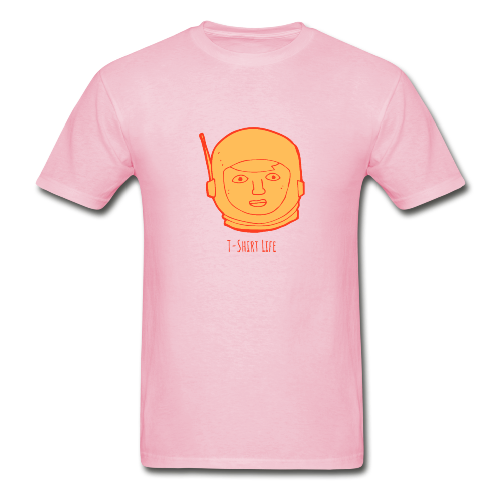 Space Face Tee - light pink