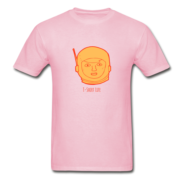 Space Face Tee - light pink