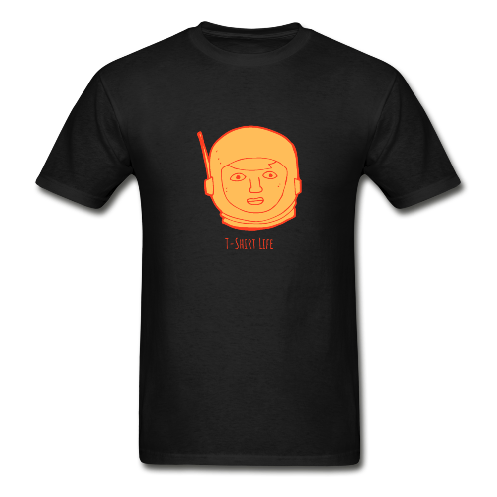 Space Face Tee - black