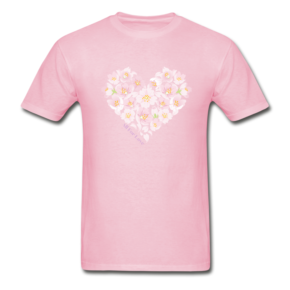 Heart Tee - light pink