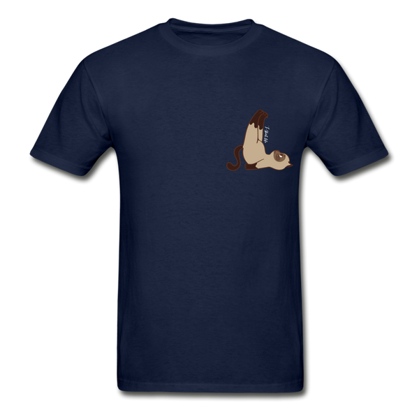 Cat Yoga - navy