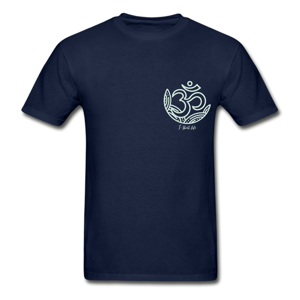 Om Pocket Tee - navy