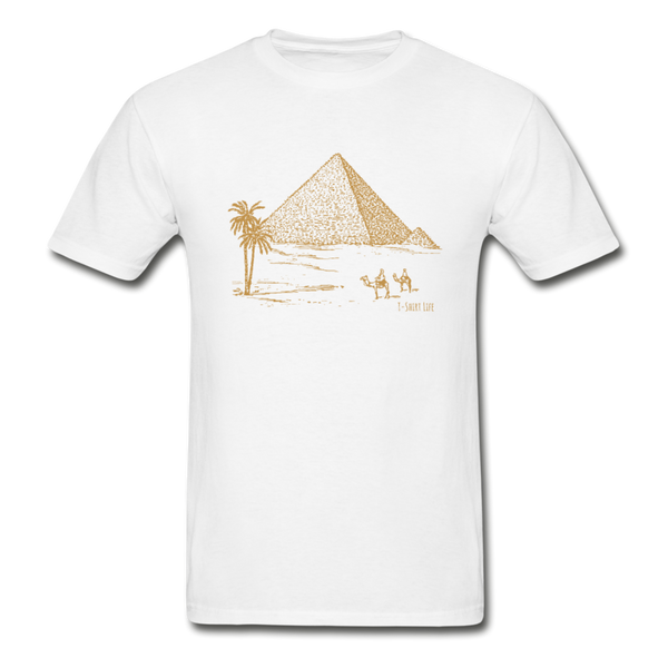 Pyramid Tee - white