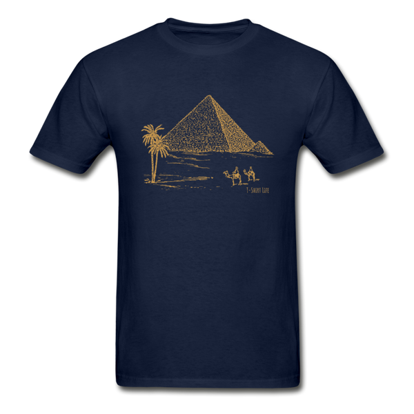 Pyramid Tee - navy