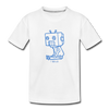 Kids' Premium Robot T-Shirt - white