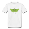 Kids' Premium Butterfly T-Shirt - white