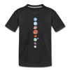 Kids' Premium Planet T-Shirt - black