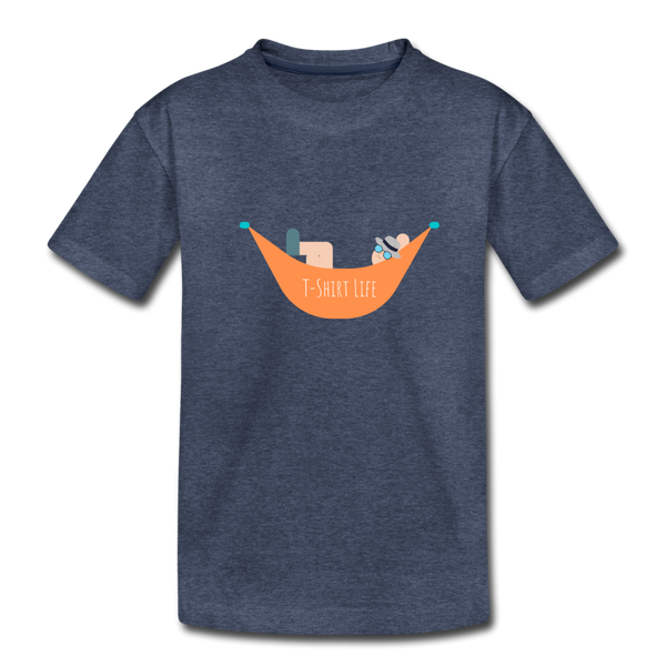 Kids' Premium T-Shirt Life Tee - heather blue