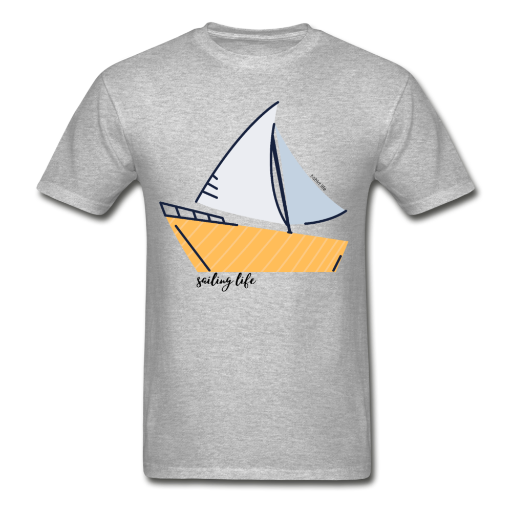 Sailing Tee - heather gray