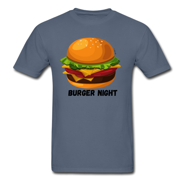 Burger Night Tee - denim