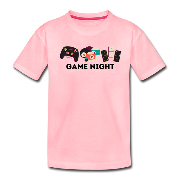 Kids' Premium Game Night T-Shirt - pink