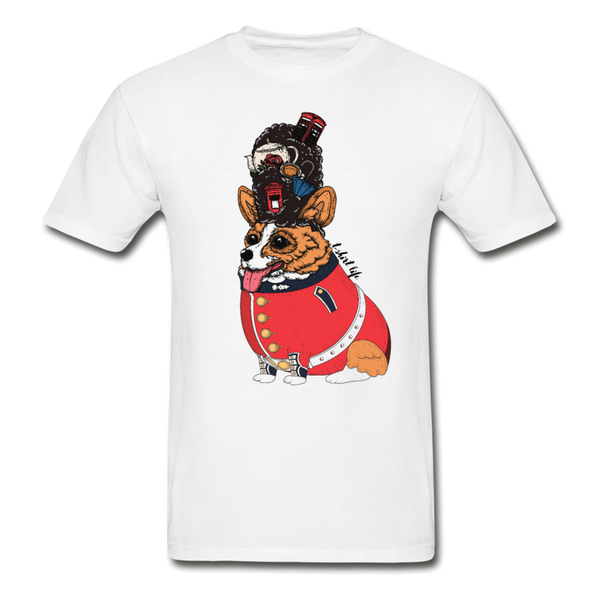 English Pup Tee - white