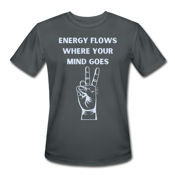 Dry Fit Energy Tee - charcoal