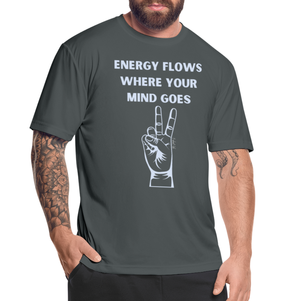 Dry Fit Energy Tee - charcoal