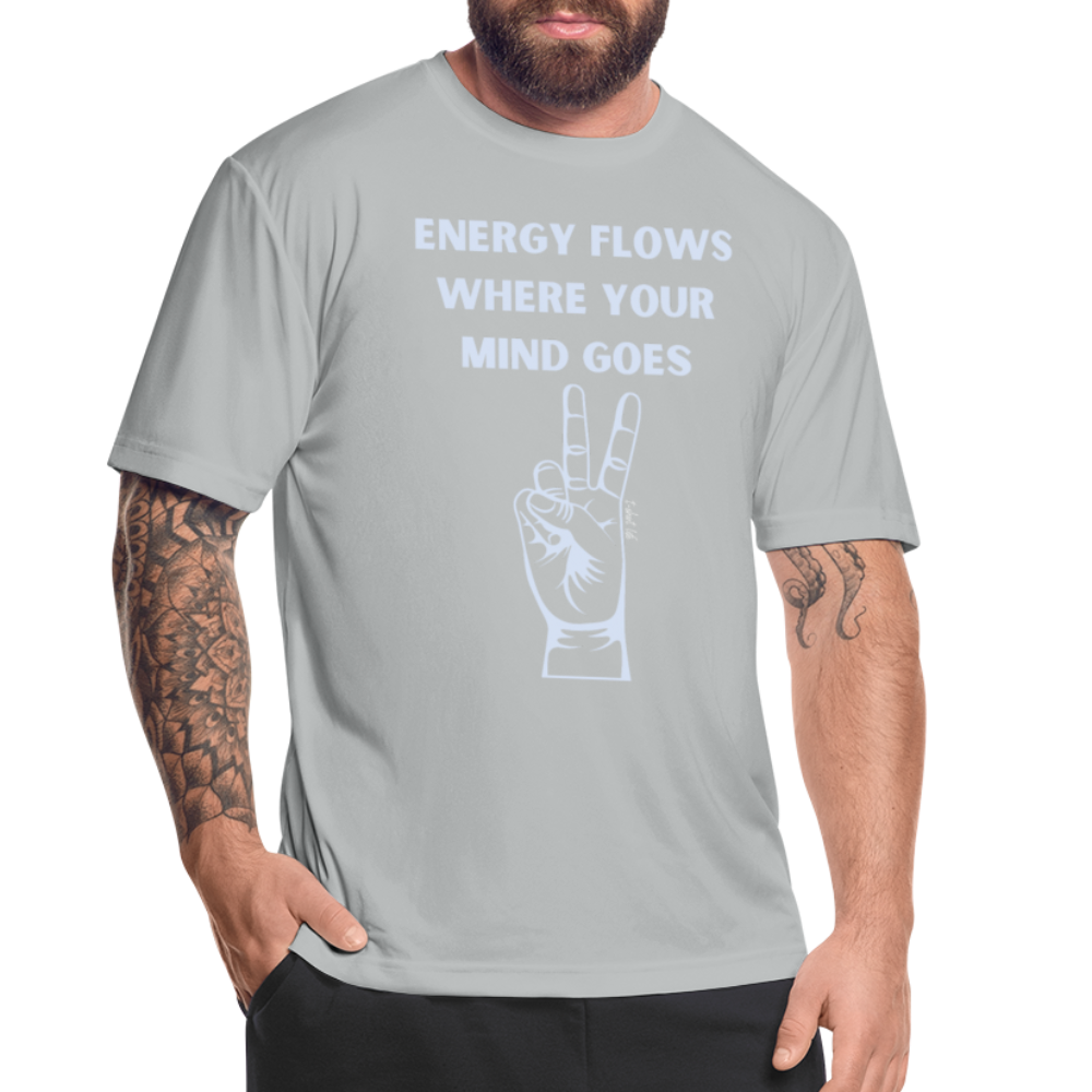 Dry Fit Energy Tee - silver