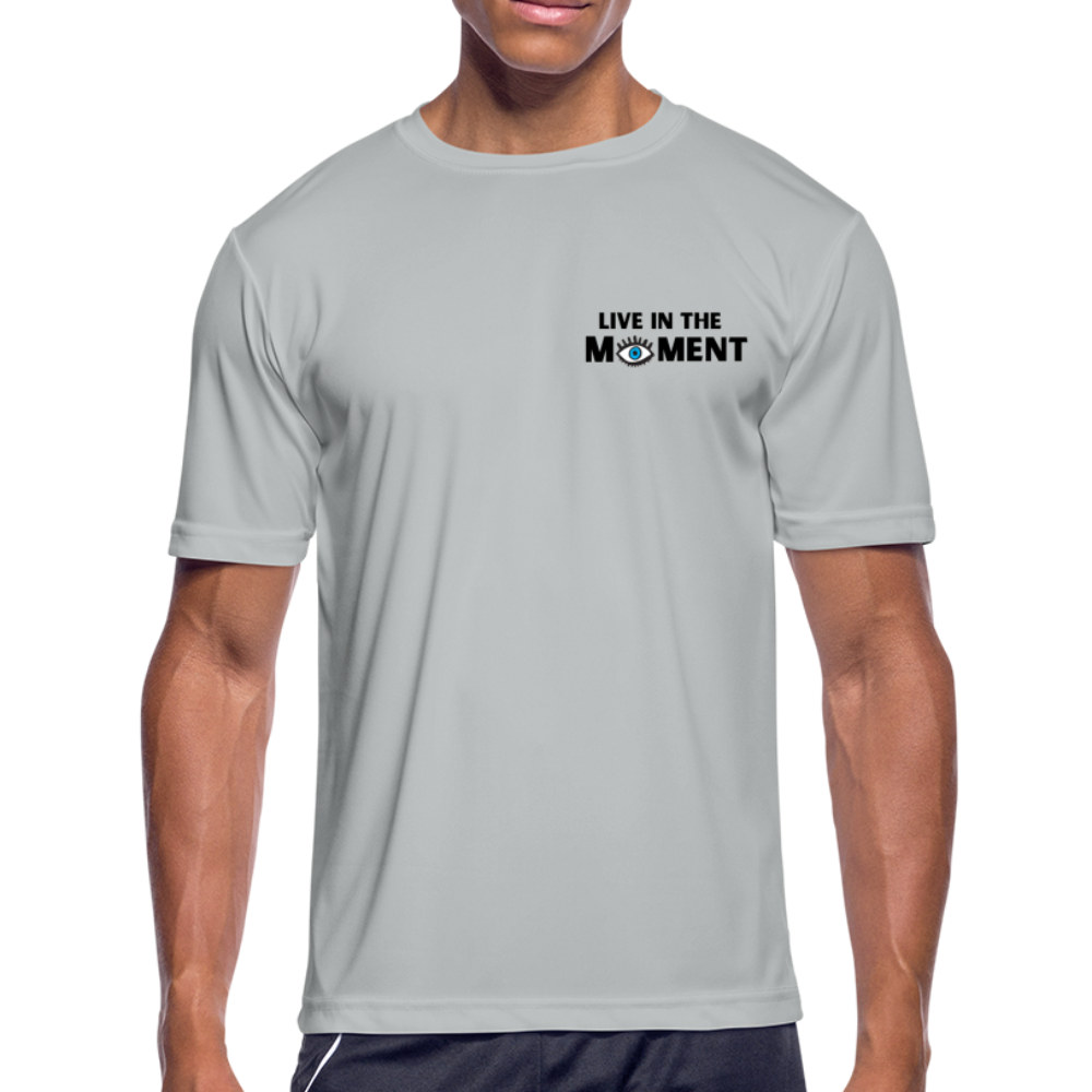 Dry Fit Moment Tee - silver