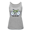 Womens Yoga Grind Tank - heather gray