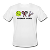 Dry Fit Sports Tee - white