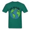 Save The Planet Tee - petrol