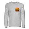 Burger Night Long Sleeve - heather gray