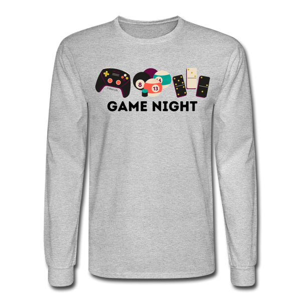Game Night Long Sleeve - heather gray