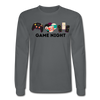 Game Night Long Sleeve - charcoal
