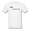 Love and Affection Tee - white