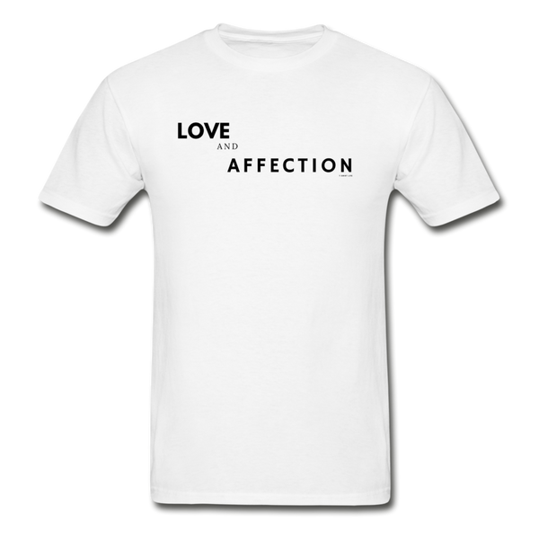 Love and Affection Tee - white