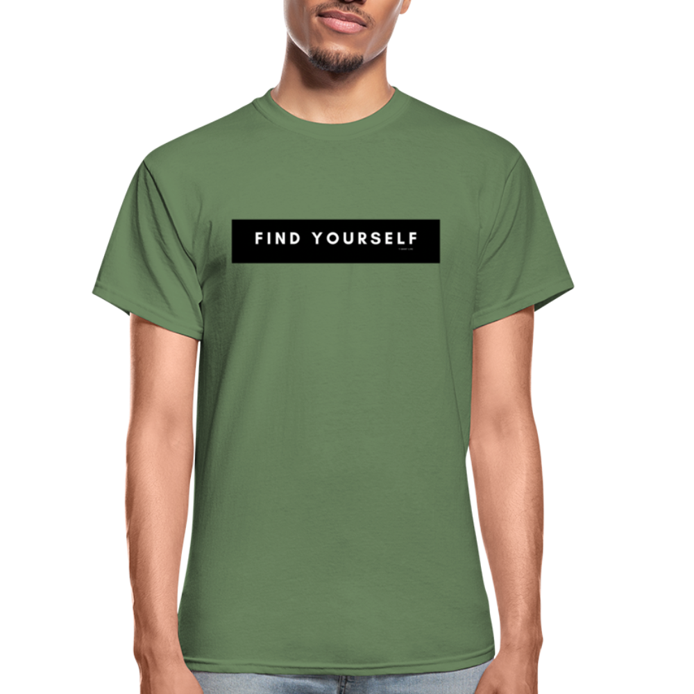Find Yourself Tee - military green