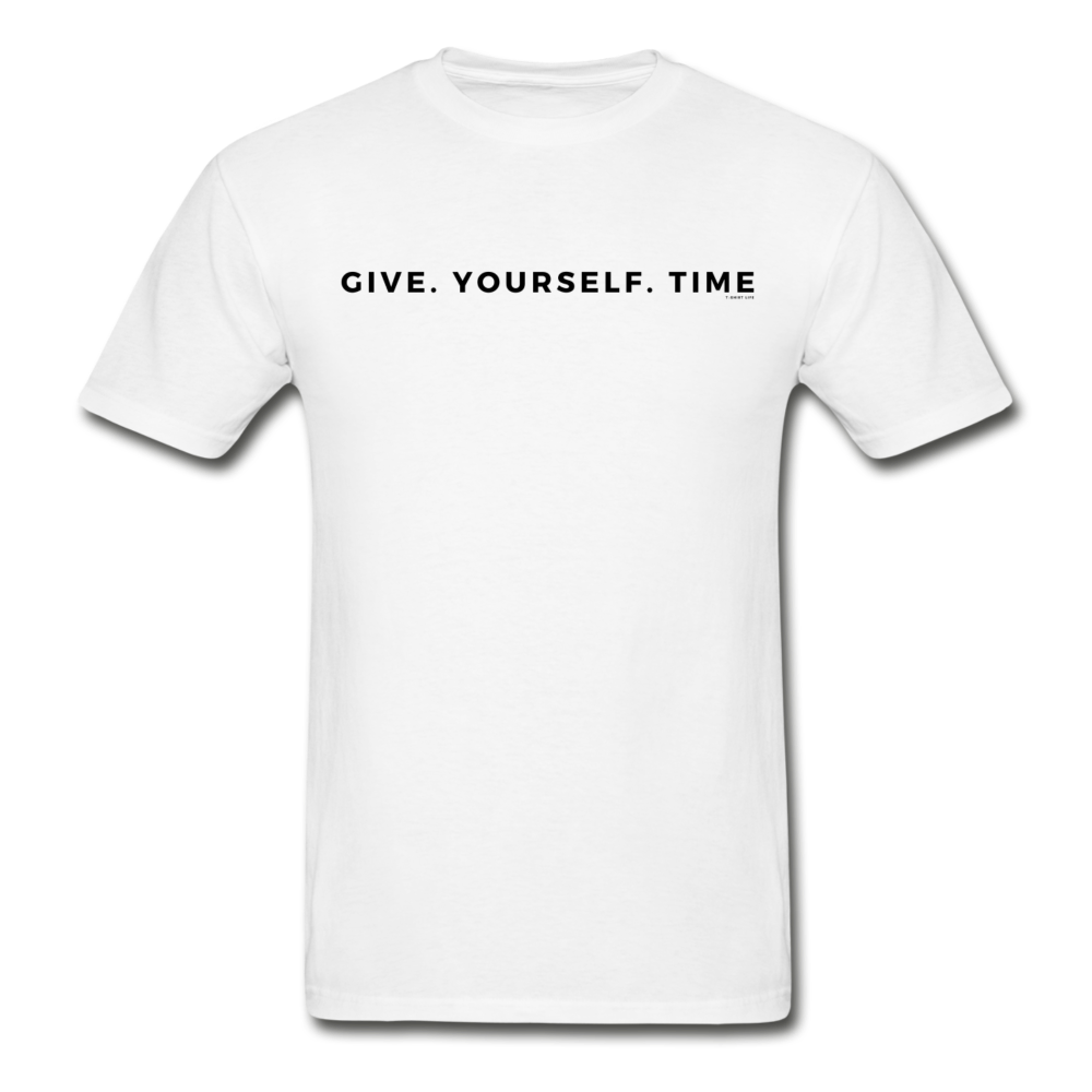 Give Yourself Time Tee - white