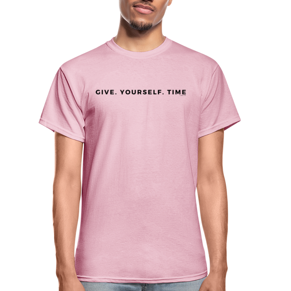 Give Yourself Time Tee - light pink